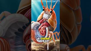 A Shrimp’s Heart Secrets #facts #fyp #shorts #viral #youtube #facts sea shrimp #animals #history