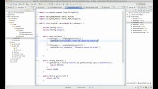 Struts 2 Tutorial 13 - The ActionSupport Class