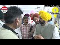 punjab cm bhagwant mann ने patiala में सरकारी अस्पताल का औचक निरीक्षण किया