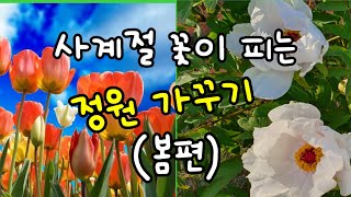 타샤의정원 처럼 사계절 꽃이 끊이지 않는 정원 만들기,봄편