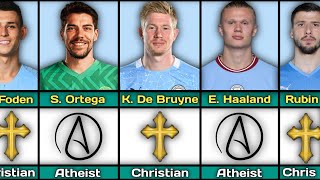 Manchester City Players Religion 2023 ☪️ ✝️ 🕎 🕉️ #manchestercity #premierleague #football #religion