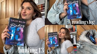 Reading vlog for Binding 13!!! 💙🩷💜 (thoughts, reactions, and final rating 💭) *SPOILER FREE*