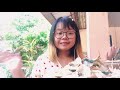 ភ្លាកូនក្តាម​ eating raw crab with leslie eat with me ep1