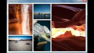 SlidingLayout - demo with images