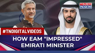 "Very Impressed" UAE Minister Lauds EAM Jaishankar, Says 'India, UAE Need Not Choose Sides'