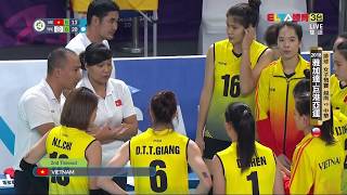 Live 女子排球::中華 - 越南 ::2018雅加達-印尼 亞運會 18th Asian Games 重新上傳完整版