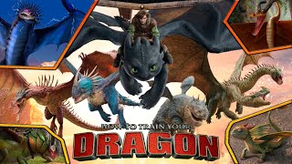 All the Dragons from the Live Action How to train your Dragon