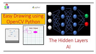 Basic Shapes - Easy drawing using OpenCV