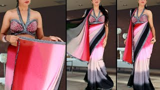 How To Wear Sidha Pallu Saree In Different Style Like Model