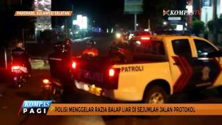 Polres Parepare Tertibkan Balapan Liar