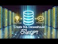 How to Create SQL Datawarehouse (DWH) in Seconds by using ChatGPT - ChatGPT Tutorial and Tips