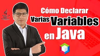 Cómo Declarar VARIAS Variables en JAVA - Curso de Java