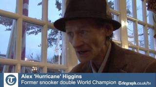 Alex 'Hurricane' Higgins: latest interview 2010