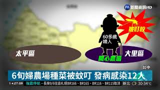 太平6旬婦登革熱發病 感染鄰近12人| 華視新聞 20180906