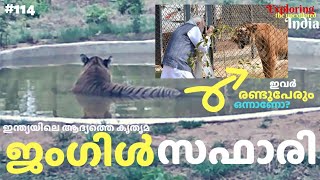 Nandan Van Zoo and Jungle Safari | Naya Raipur | Chhattisgarh | Malayalam Travel Vlog |