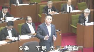 平成２７年９月第４回宇佐市議会定例会３日目一般質問（辛島議員）