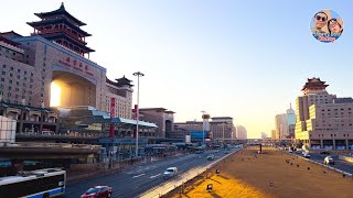 Walking Tour of Railway Station of Beijing, China 🇨🇳 ahead of New Year