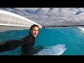 pov surfing urbnsurf wave pool advanced turns right