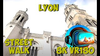 13 Lyon France Basilica of Notre Dame of Fourvière to Roman excavations 8K 4K VR180 3D Travel