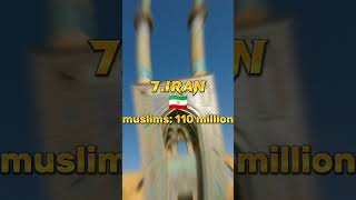 TOP most populated muslim countries in 2050 #viral #shortsfeed #2050