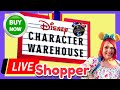 LIVE: SHOPPING DISNEY CHARACTER WAREHOUSE for New Deals