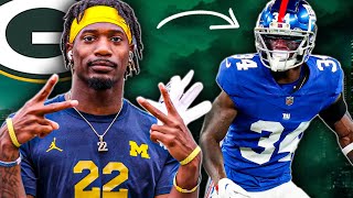 Reacting To Packers Newest Signing! Cornerback Out Of Michigan Gemon Green