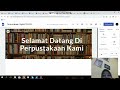 Membuat Perpustakaan Digital Dengan Google Sites