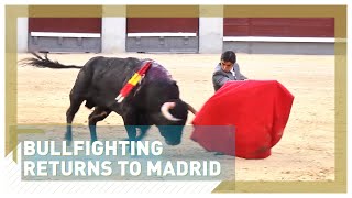 Bullfighting returns to Madrid