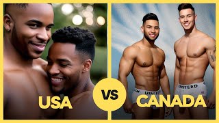 Gay in America vs. Canada: Which Country is More Accepting?