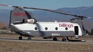 N404AJ Boeing CH-47D Chinook - Hemet Ryan Airport