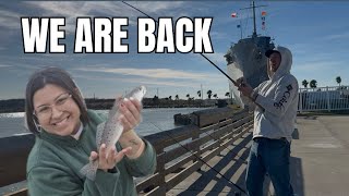 WE ARE BACK!!🌊 | Seawolf Park, Galveston