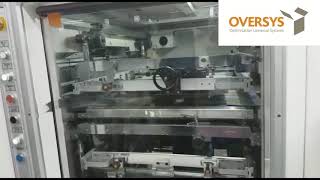 VIDEO OVERSYS U53570320 YOCO NIKKO JY-106E AUTOMATIC FLAT BED DIE CUTTER WITH STRIPPING