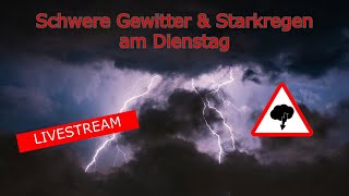 LIVE🔴 | UNWETTER-AUSBRUCH am Dienstag!