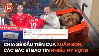 Chia sẻ đầu tiên của Xuân Son, các bác sĩ báo tin nhiều hy vọng về việc trở lại thi đấu