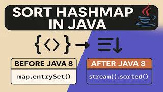 🔥 How to Sort HashMap in Java | Before & After Java 8 Explained with Code