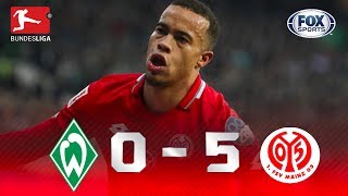 Werder Bremen - Mainz 05 [0-5] | GOLES | Jornada 16 | Bundesliga