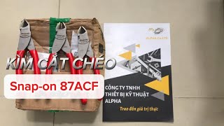 Kìm Cắt Chéo Snap-On 87ACF #thietbikythuat #cokhi #dungcucamtay #SnapOn