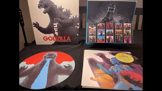 Godzilla Showa Era 1954-1975 remastered box set - vinyl unboxing - Waxwork Records