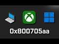Xbox Game Pass Games Not Installing Error Code 0x800705aa On Xbox App/Microsoft Store PC FIX