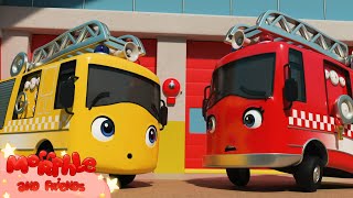 Buster the Hero Fire Truck Saves the Day! - Morphle and Friends | Go Buster | Cartoons for Kids