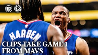 Clippers Win Game 1 vs. Mavericks Highlights 💪 | LA Clippers