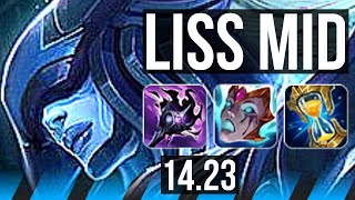 LISSANDRA vs YONE (MID) | KR Diamond | 14.23