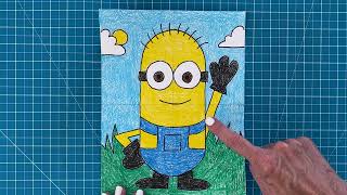 How to Draw a Minion
