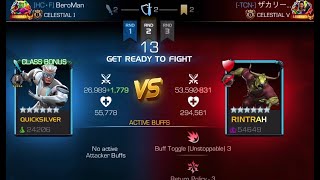 Does Quicksilver Works Against Rank 5 Cow?