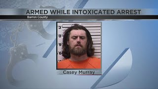 Barron County man arrested for making threats, allegedly firing gun while intoxicated