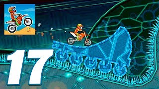 Moto X3M Bike Race Game Cyber World All Levels - Gameplay Android & iOS games