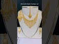 latest gold bridal necklace set goldnecklace shortvideo shorts trending