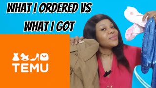 My Order From Temu to Nigeria VS What I Got|Honest Review