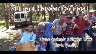 Sivas Ağırlaması Zurnacı Haydar Çağdaş Sivas Şarkışla Gülören Köyü Yayla Şenliği