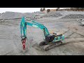 Kobelco’s XD Series conquers hard rock quarries for WA Limestone